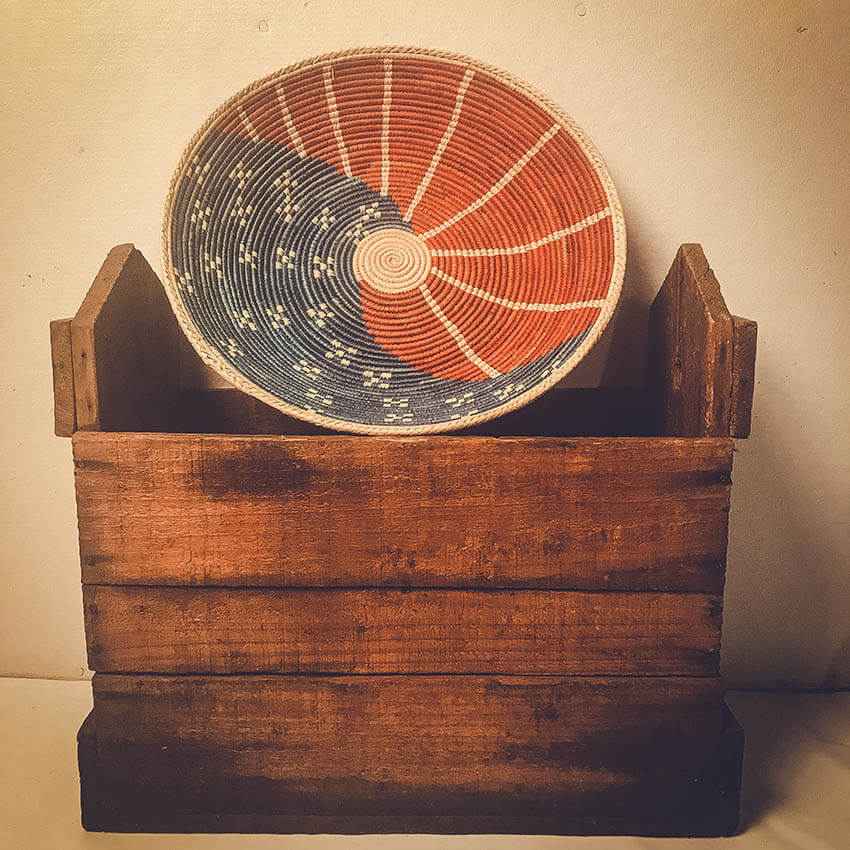 Extra Fine Handwoven Basket (TBSK1) Image