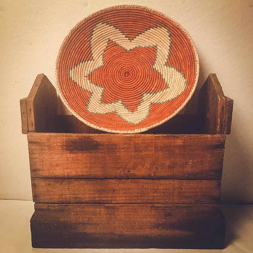 Extra Fine Handwoven Basket Image