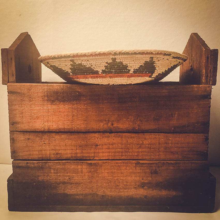 Extra Fine Handwoven Basket (TBSK6) Image 1