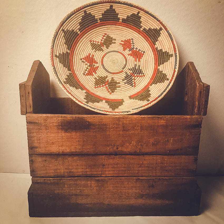 Extra Fine Handwoven Basket (TBSK6) Image