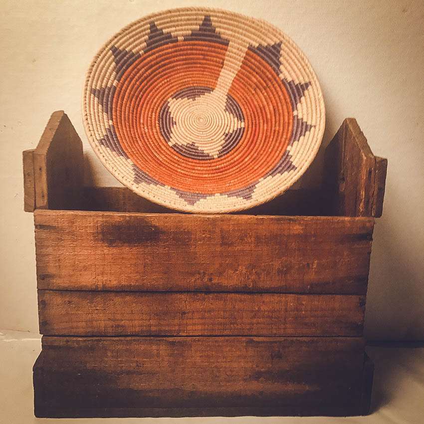 Extra Fine Handwoven Basket (TBSK5) Image