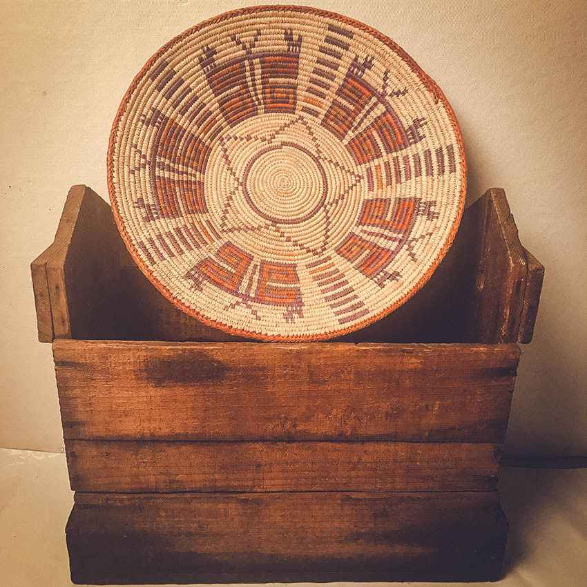 Extra Fine Handwoven Basket (TBSK7) Image