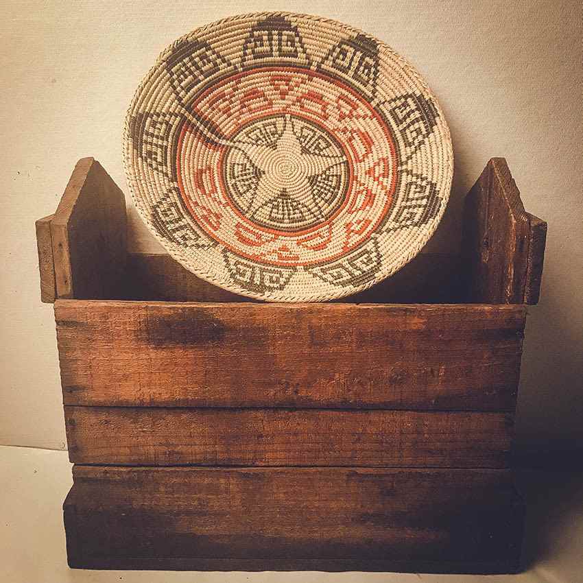 Extra Fine Handwoven Basket (TBSK8) Image