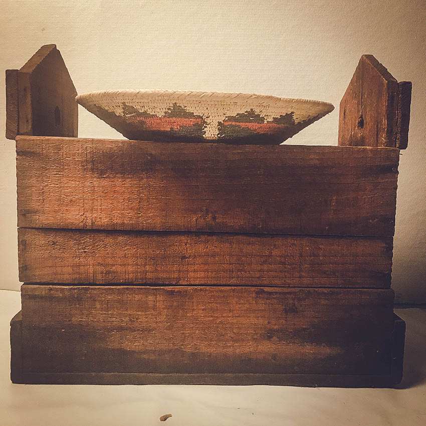 Extra Fine Handwoven Basket (TBSK9) Image1