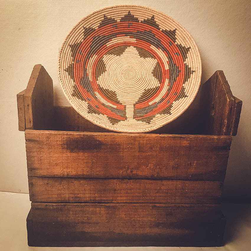 Extra Fine Handwoven Basket (TBSK9)