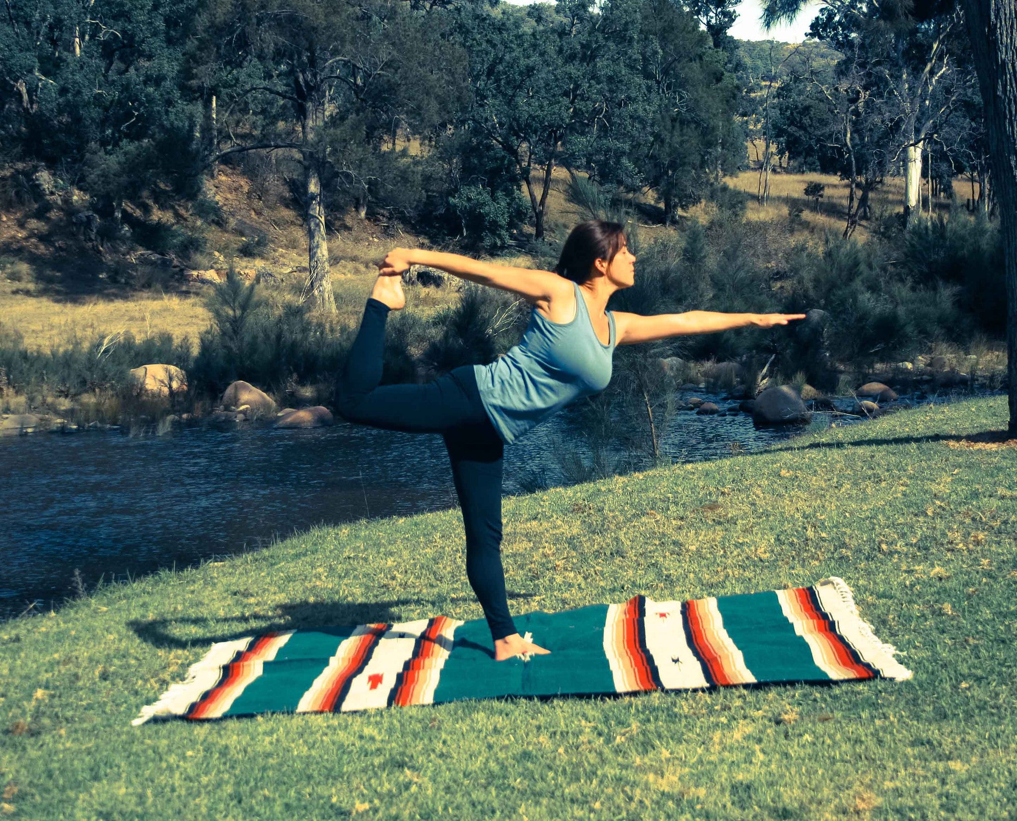 New West Yoga Blankets