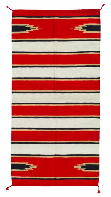 Red/Chalk/Gold Economical Saddle Blankets Image