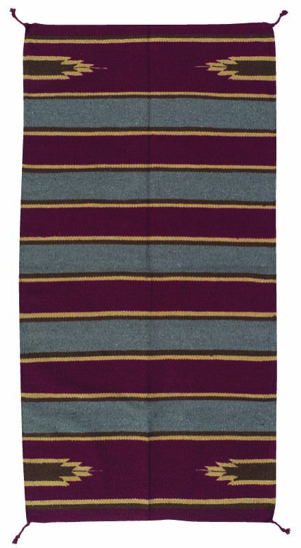 Wine/Grey/Gold Multi Saddle Blankets Image