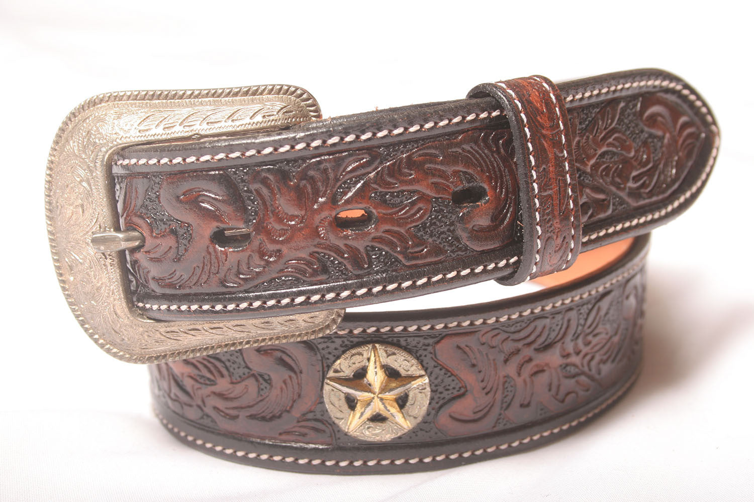 Western Leather Belts