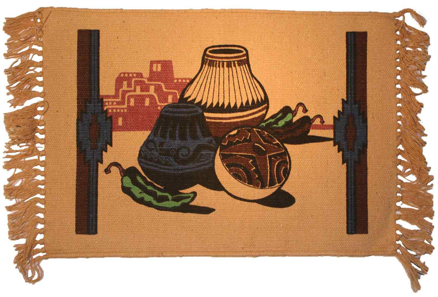 Cotton Southwestern Placemats