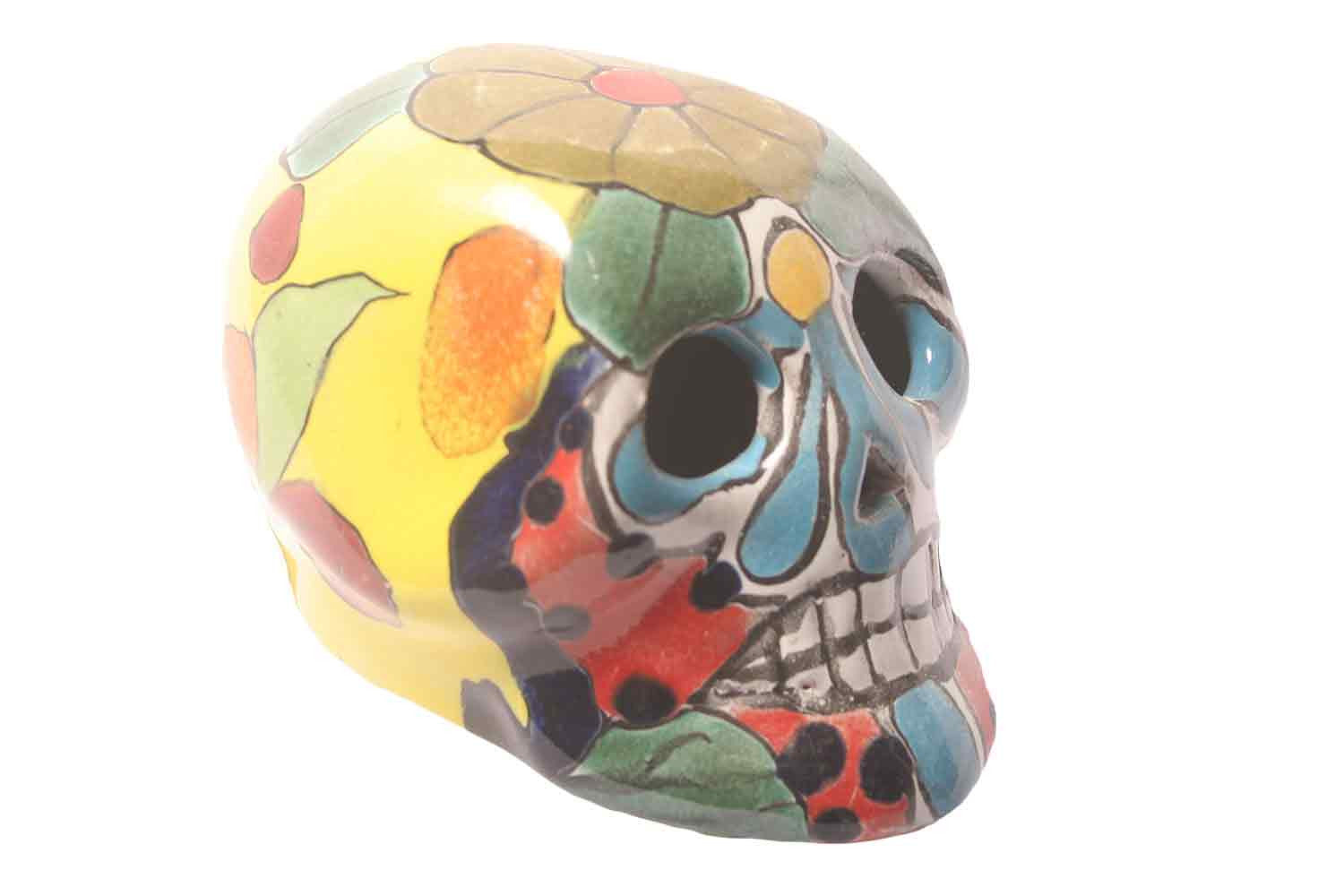 Ceramic Sugar Skulls (Small)14