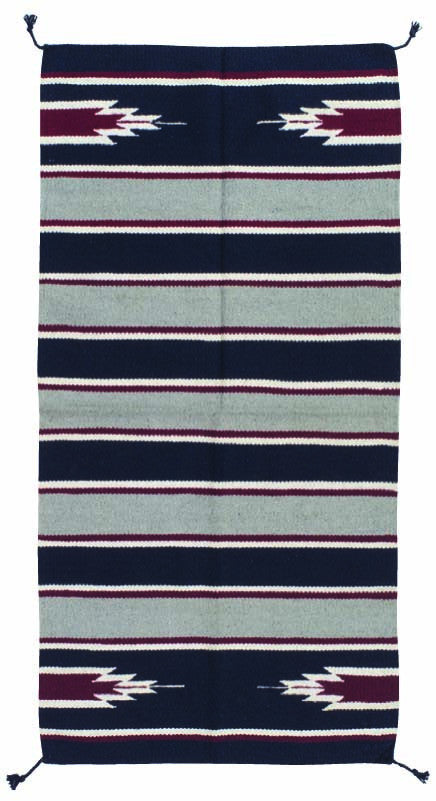 Navy/Grey/Wine Multi Saddle Blankets Image