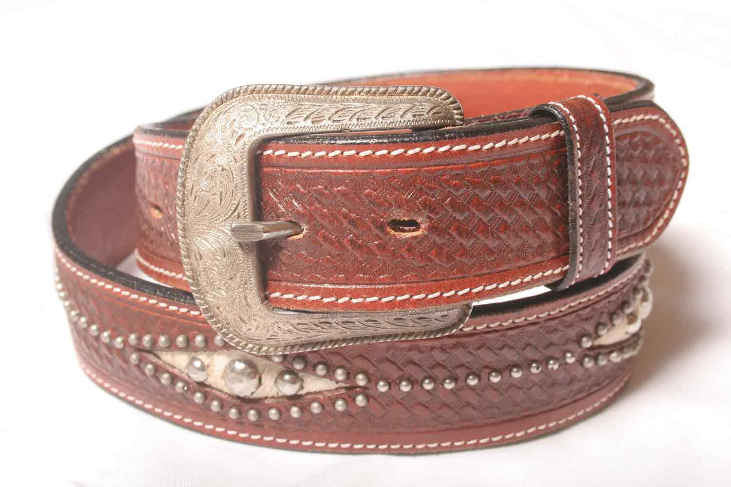 Western Leather Belts